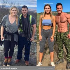 Inspiring Photos of Couples Before and After Major Changes