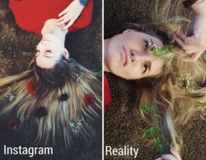 Girl Compares Instagram Vs. Reality