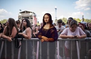 What If People From Classical Paintings Attended A Music Festival By Márton Neményi