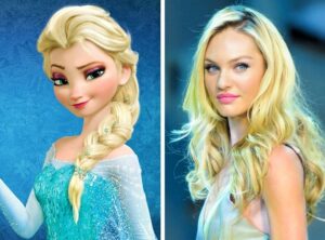 Models Who Look Exactly Like Disney Heroines (BrightSide)