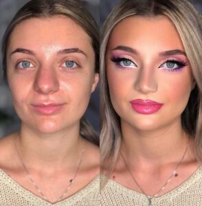 Stunning Before And After Makeup Look Proving Every Woman Is A Goddess