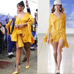 It’s ugly until Rihanna wears it (Shared by Christine's Fashion Shots)