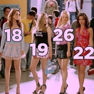 The real ages of actors in teen movies Elevated by Film Junkie