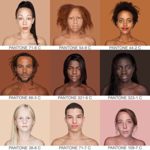 Photographer Travels The World To Capture Every Skin Tone In Pantone Style