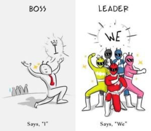 Difference between being a boss vs being a real leader 👏🔥: Curated by Around the World